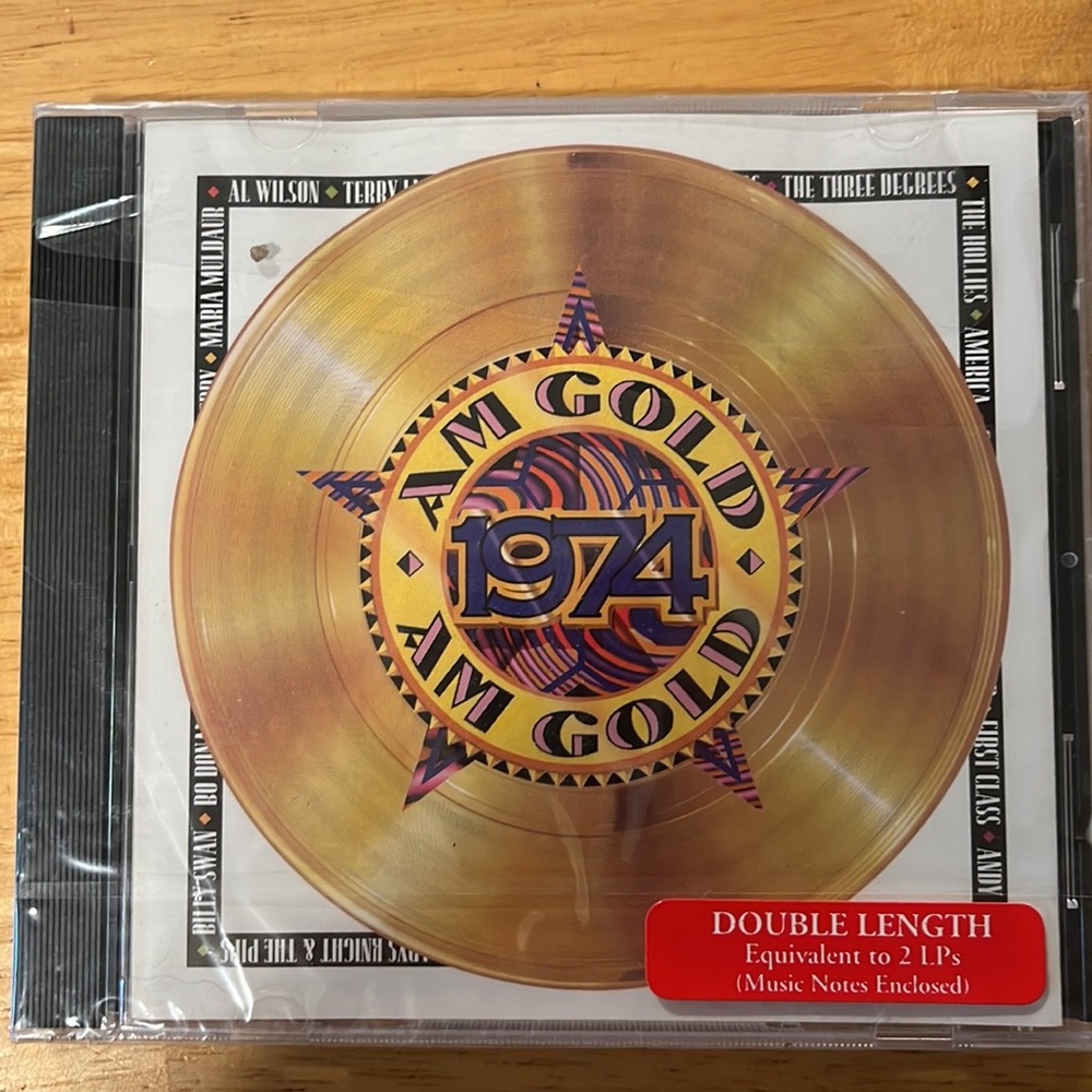 💚NWOT Factory Sealed Time Life AM Gold 1974